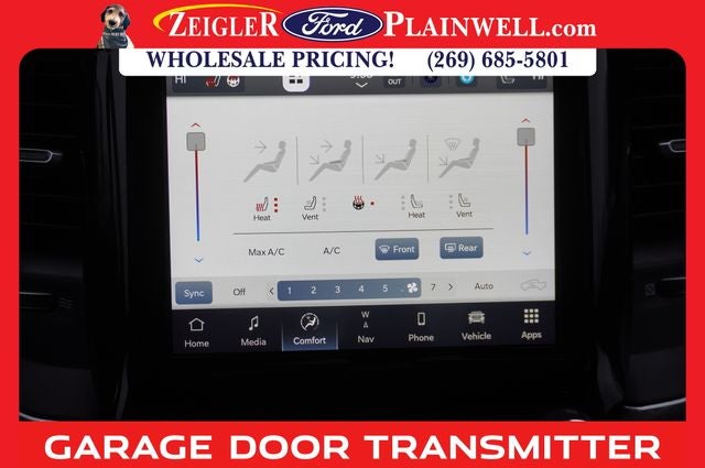 2023 RAM 1500 Laramie CREW CAB 4x4 Navigation Heated Front Leather Heate