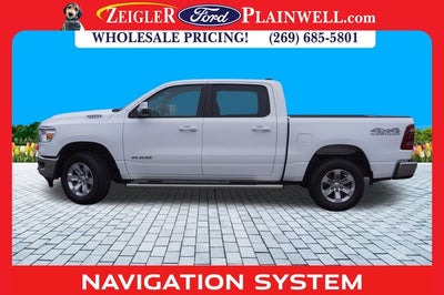 2023 RAM 1500 Laramie CREW CAB 4x4 Navigation Heated Front Leather Heate