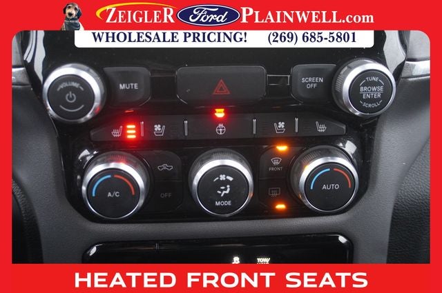 2023 RAM 1500 Laramie CREW CAB 4x4 Navigation Heated Front Leather Heate