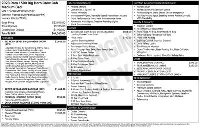 2023 RAM 1500 Big Horn/Lone Star