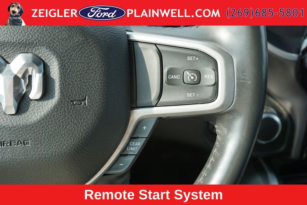 2023 RAM 1500 Big Horn/Lone Star SPORT PKG CREW CAB 4X4 HEMI 20" CHROMES