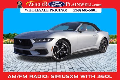 2024 Ford Mustang EcoBoost Premium Convertible Leather Rear Camera