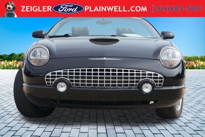 2002 Ford Thunderbird Base Convertible Hard and Soft Top Leather V8 Chrome Wh