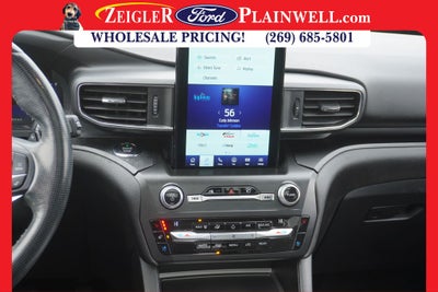 2020 Ford Explorer ST STREET PACK TWIN PANEL ROOF HEATED LEATHER & STEER