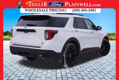 2020 Ford Explorer ST STREET PACK TWIN PANEL ROOF HEATED LEATHER & STEER