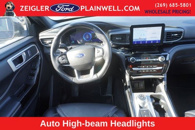 2022 Ford Explorer ST Panoramic Roof Street Pkg Heated Leather Rear Came