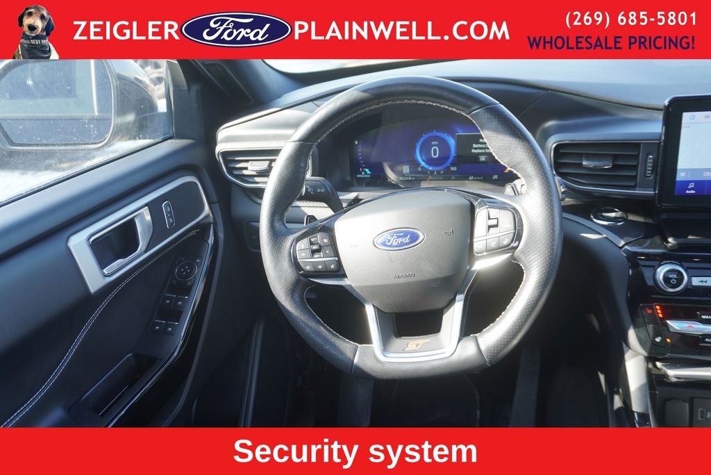 2022 Ford Explorer ST Panoramic Roof Street Pkg Heated Leather Rear Came