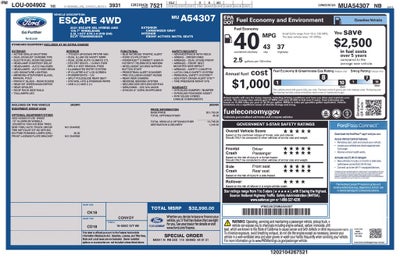 2021 Ford Escape Hybrid SEL