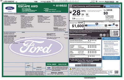 2023 Ford Escape Active