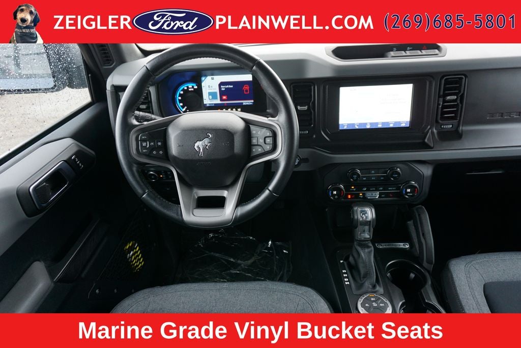 2023 Ford Bronco Big Bend 222A MID PKG REMOTE START 2.3L ECOBOOST10 SPED TRA