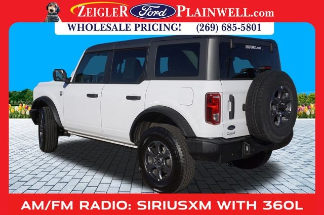 2025 Ford Bronco Big Bend 2.3 Ecoboost 4x4 MID PKG Hard Top Rear Camera Sync