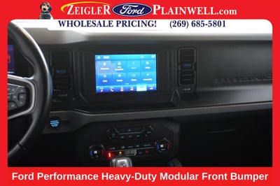 2023 Ford Bronco SASQUATCH HARD TOP MID PKG REMOTE START