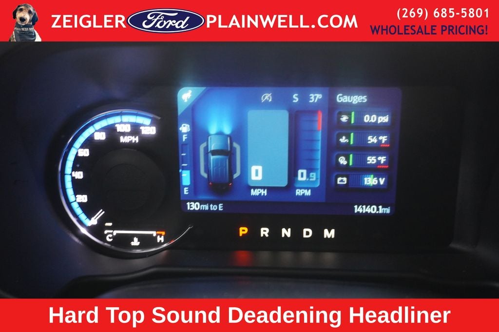 2023 Ford Bronco SASQUATCH HARD TOP MID PKG REMOTE START