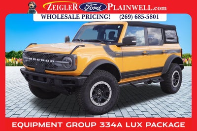2022 Ford Bronco Badlands ADVANCED SASQUATCH MID HIG & LUX PKG LEATHER NAV