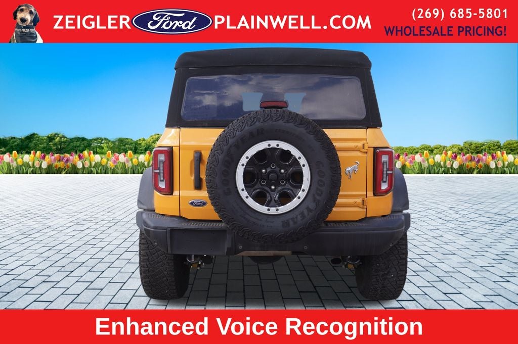 2022 Ford Bronco Badlands ADVANCED SASQUATCH MID HIG & LUX PKG LEATHER NAV