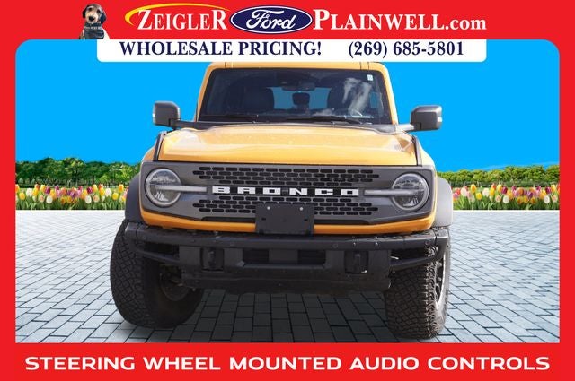 2022 Ford Bronco Badlands ADVANCED SASQUATCH MID HIG & LUX PKG LEATHER NAV