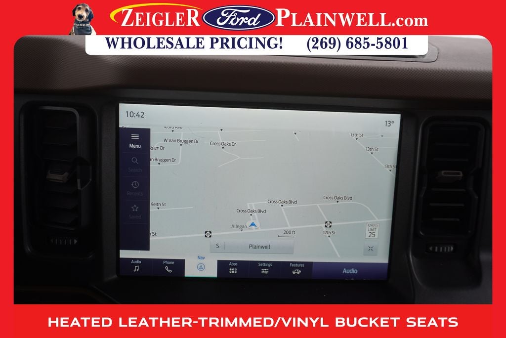 2024 Ford Bronco Outer Banks HIGH LUXURY PKG V6 HARD TOP ADAPTIVE CRUISE