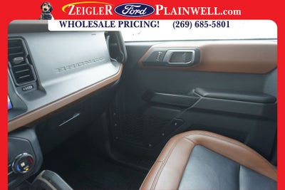 2024 Ford Bronco Outer Banks HIGH LUXURY PKG V6 HARD TOP ADAPTIVE CRUISE