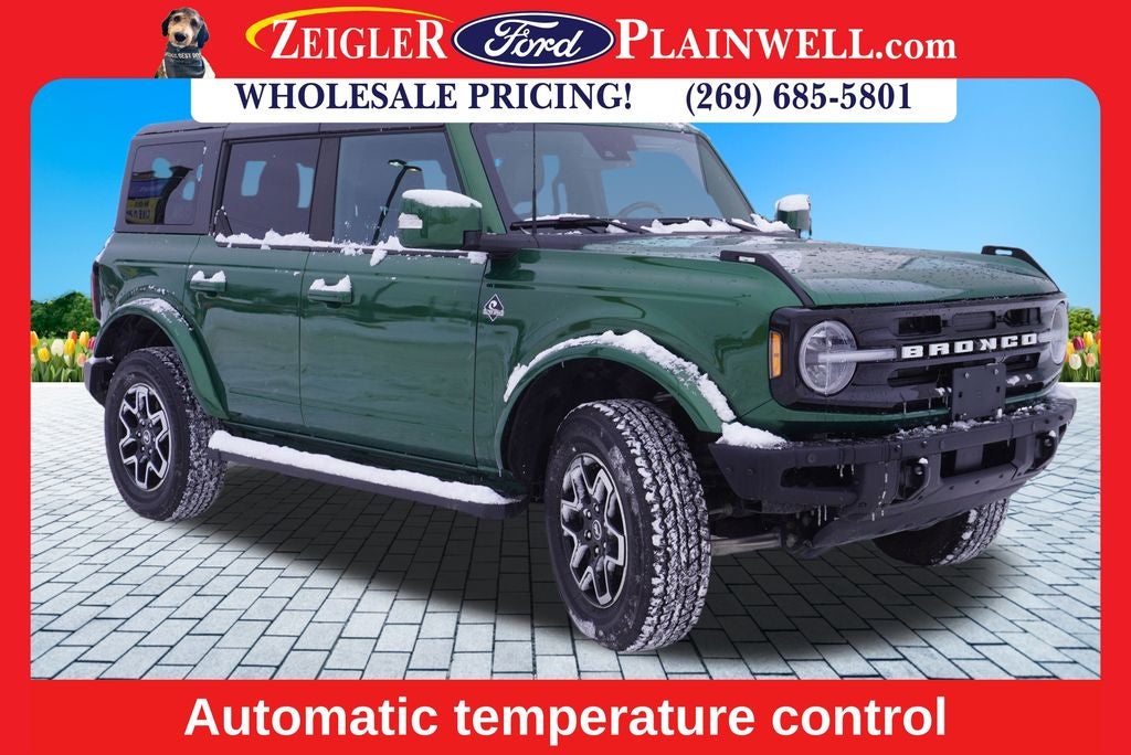 2024 Ford Bronco Outer Banks HIGH LUXURY PKG V6 HARD TOP ADAPTIVE CRUISE