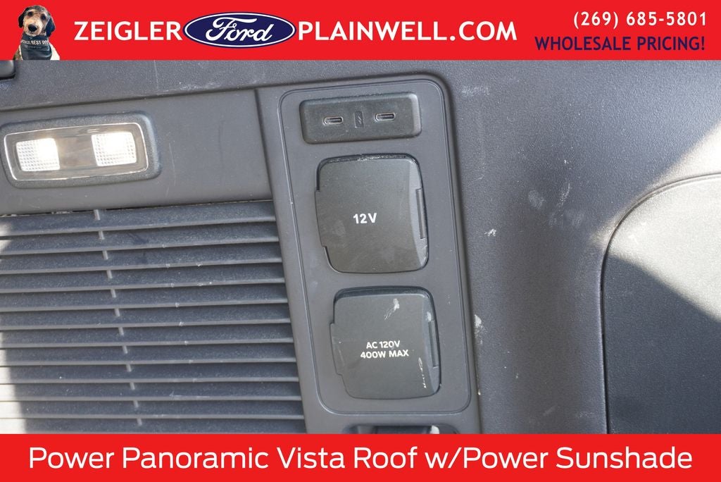 2025 Ford Expedition Max Active 4x4 Leather Panoramic Moonroof Leather Rear Camera