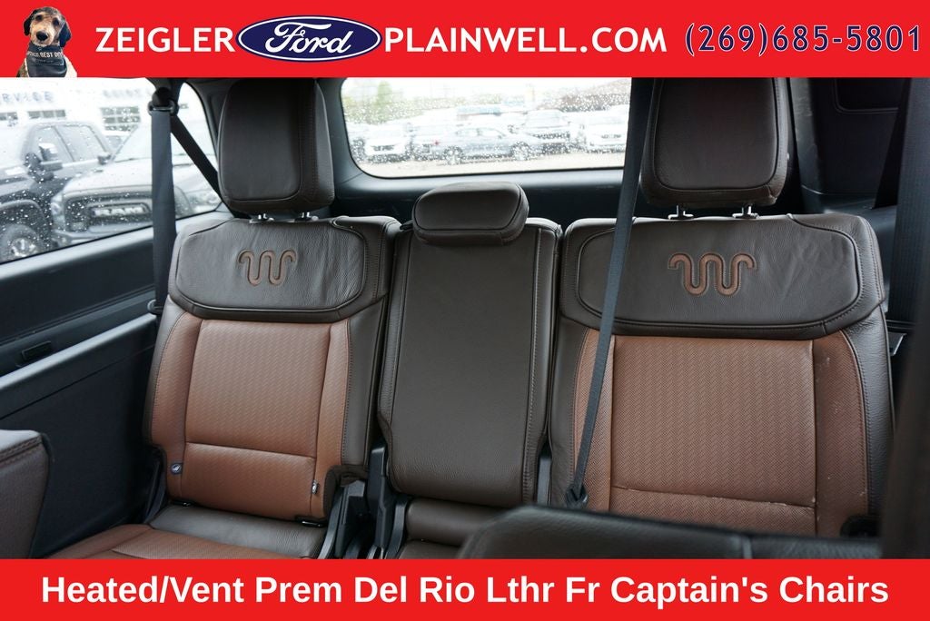 2025 Ford Expedition Max King Ranch MAX PANORAMIC VISTA ROOF POWER RUNNING BOARDS 360