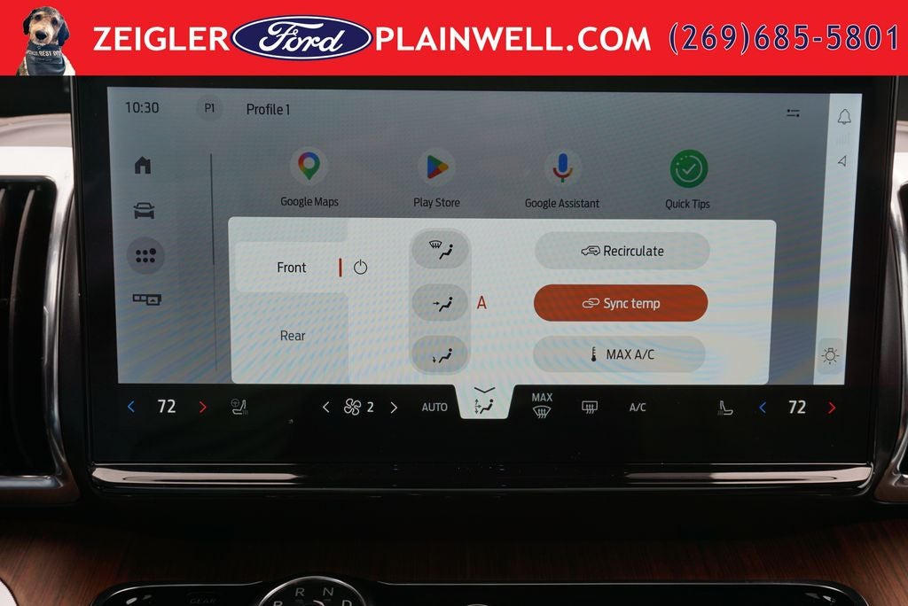 2025 Ford Expedition Max King Ranch MAX PANORAMIC VISTA ROOF POWER RUNNING BOARDS 360