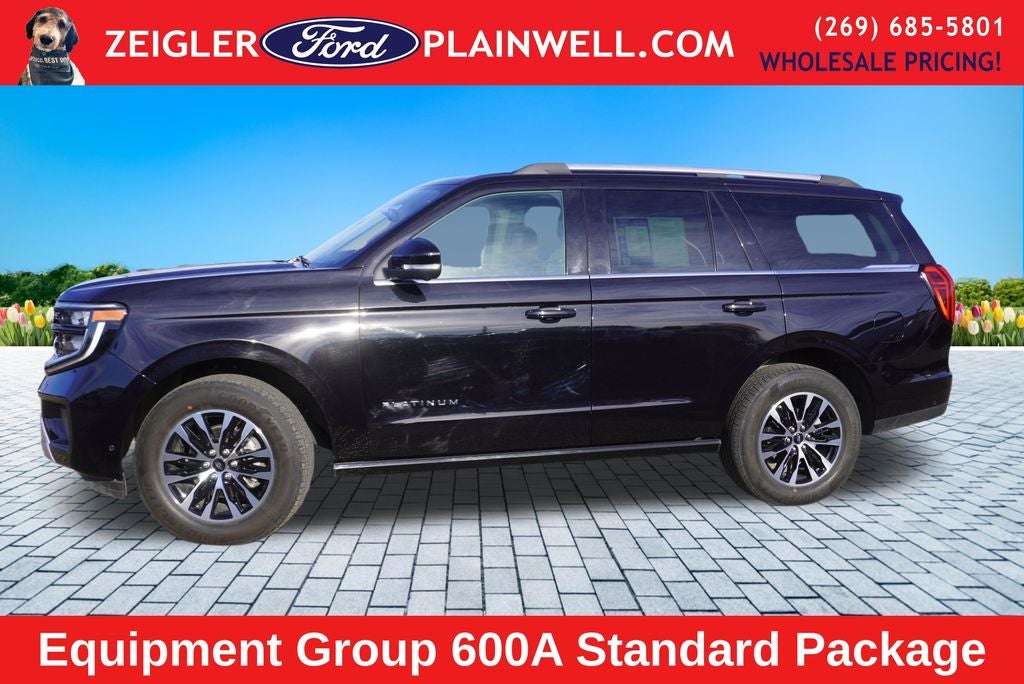 2025 Ford Expedition Platinum Panoramic Roof Heated Ventilated Memory Seats Co P