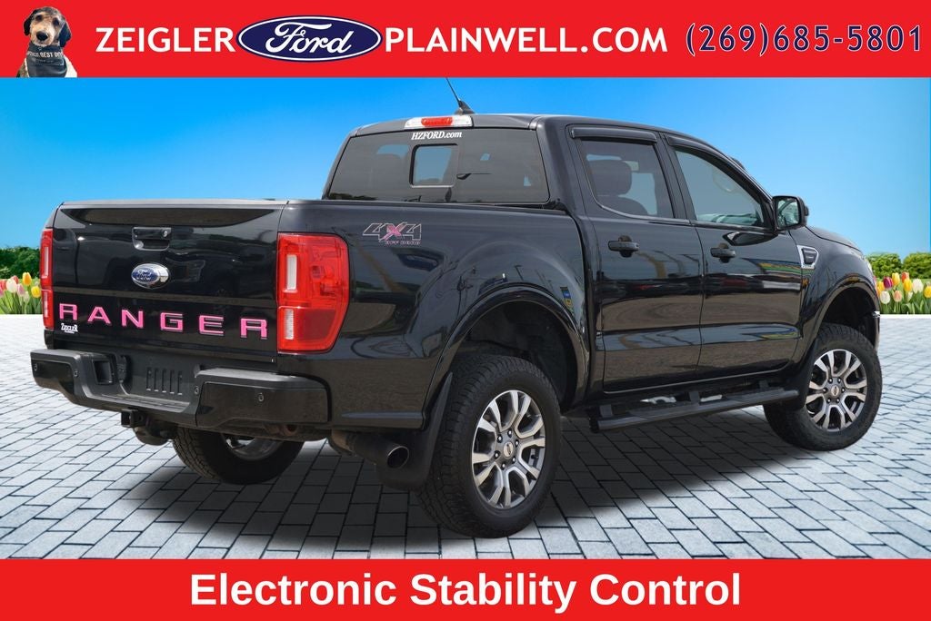 2020 Ford Ranger Lariat Crew Cab 4x4 Leather Nav Rear Camera