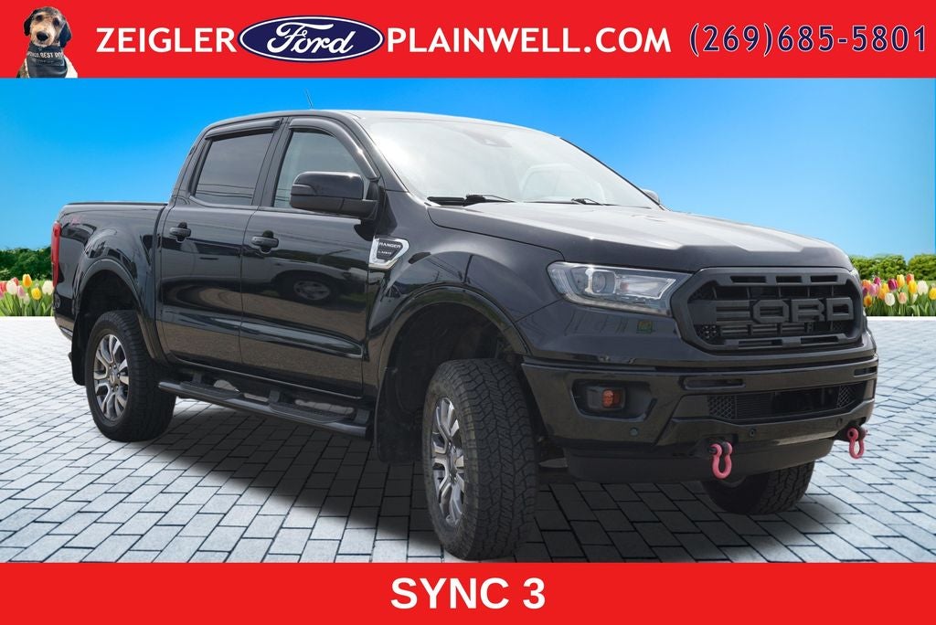 2020 Ford Ranger Lariat Crew Cab 4x4 Leather Nav Rear Camera