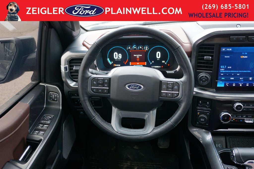 2023 Ford F-150 Lariat Sport Heated Cooled Leather Pano Roof Nav Trailer