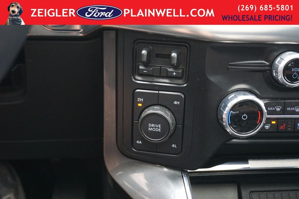 2023 Ford F-150 Lariat Sport Heated Cooled Leather Pano Roof Nav Trailer