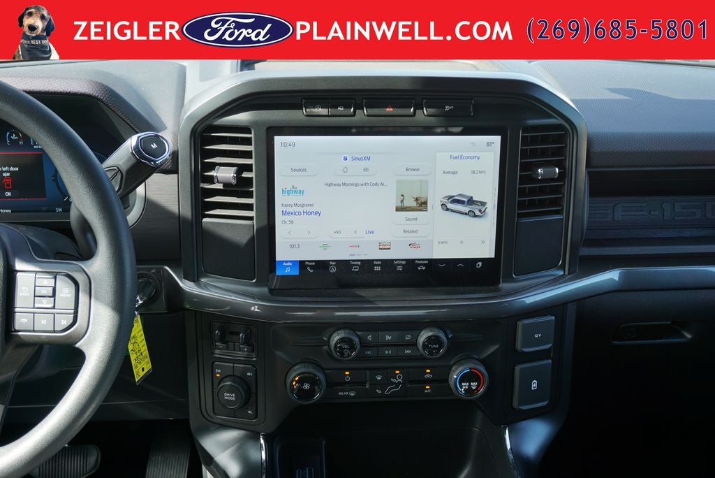 2024 Ford F-150 STX BLACK APPEARANCE PKG 20" BLACK WHEELS TOW PKG