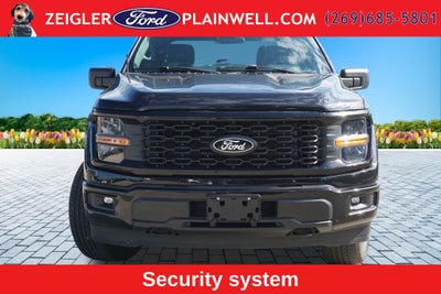 2024 Ford F-150 STX BLACK APPEARANCE PKG 20" BLACK WHEELS TOW PKG