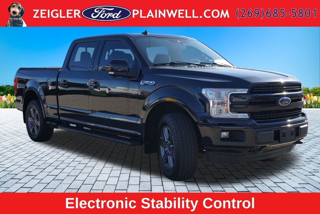 2020 Ford F-150 Lariat Sport Heated Cooled Leather Pano Roof Nav 360 Came