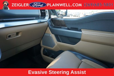 2021 Ford F-150 Lariat Crew Cab Navigation H&C Leather Chrome Pkg Tow