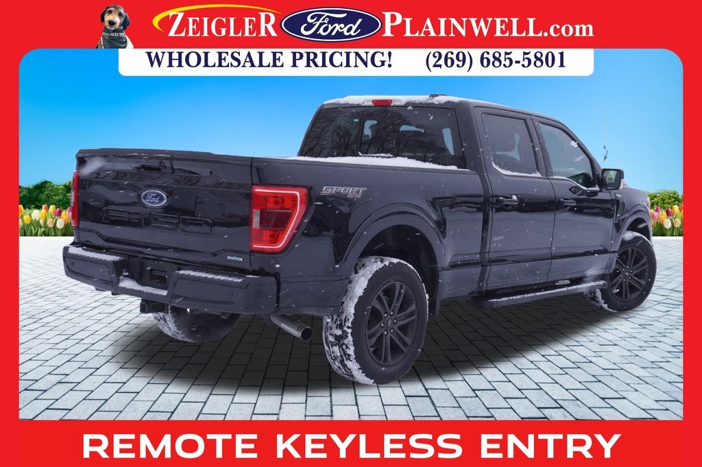 2022 Ford F-150 XLT Crew Cab 4x4 Sport Appearance Pkg Tow 3.5 Liter EC