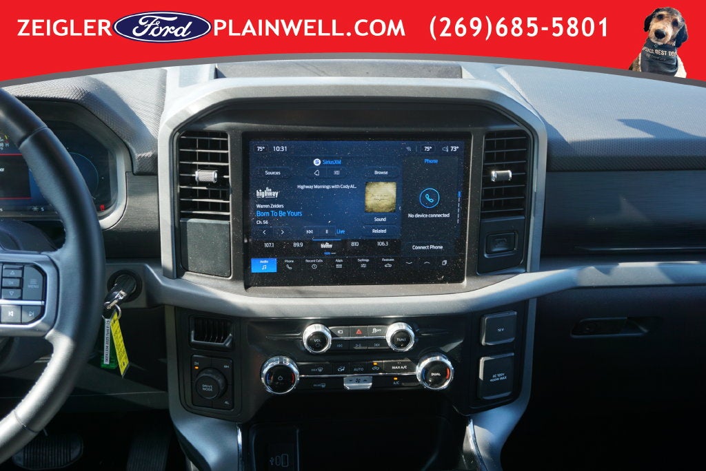 2025 Ford F-150 XLT Black Apoearance Pkg 3.5L Ecoboost Blis Rear Camer