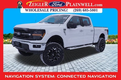 2024 Ford F-150 XLT Crew Cab 3.5L ECOBOOST NAV Custom Lift Tires and R