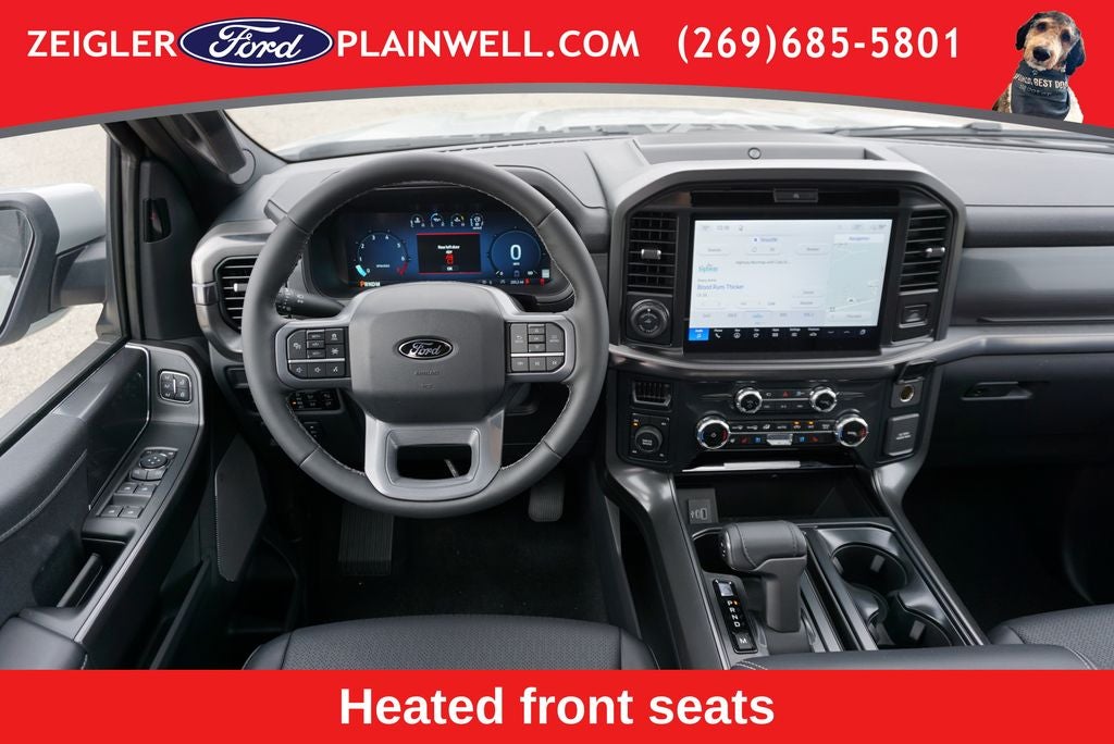 2026 Ford F-150 Lariat BLACK APPEARANCE PKG TWIN PANEL ROOF 20" BLACK WH