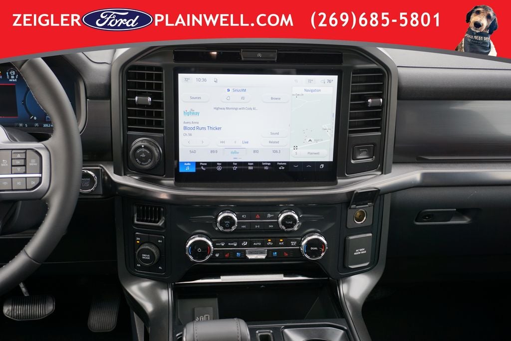 2026 Ford F-150 Lariat BLACK APPEARANCE PKG TWIN PANEL ROOF 20" BLACK WH