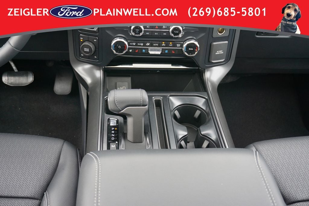 2026 Ford F-150 Lariat BLACK APPEARANCE PKG TWIN PANEL ROOF 20" BLACK WH