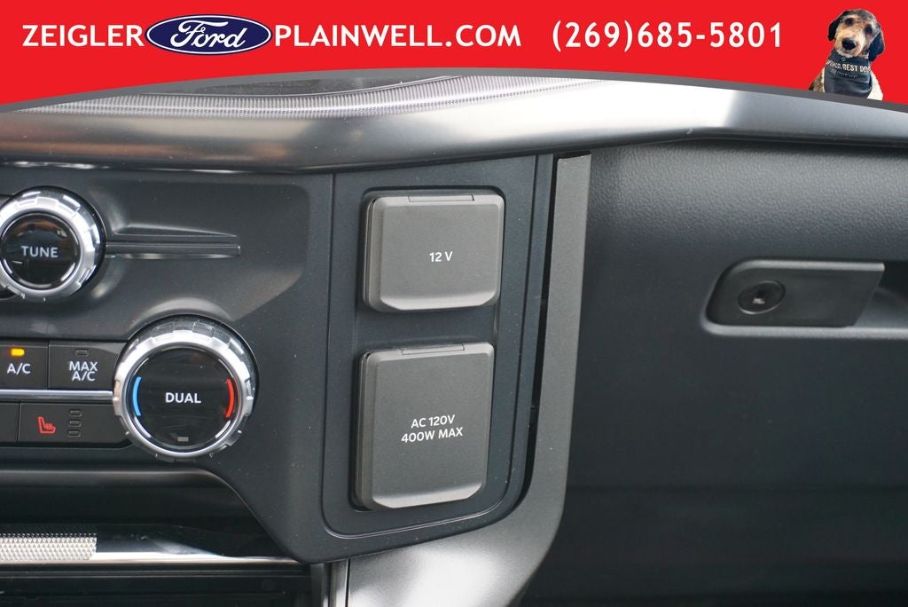 2026 Ford F-150 Lariat BLACK APPEARANCE PKG TWIN PANEL ROOF 20" BLACK WH