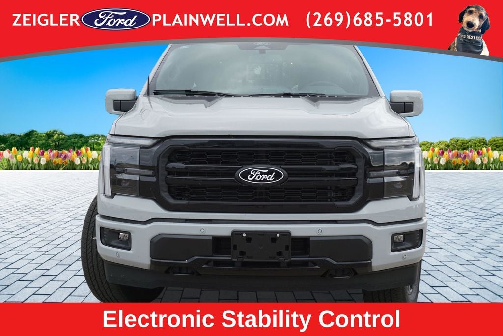 2026 Ford F-150 Lariat BLACK APPEARANCE PKG TWIN PANEL ROOF 20" BLACK WH