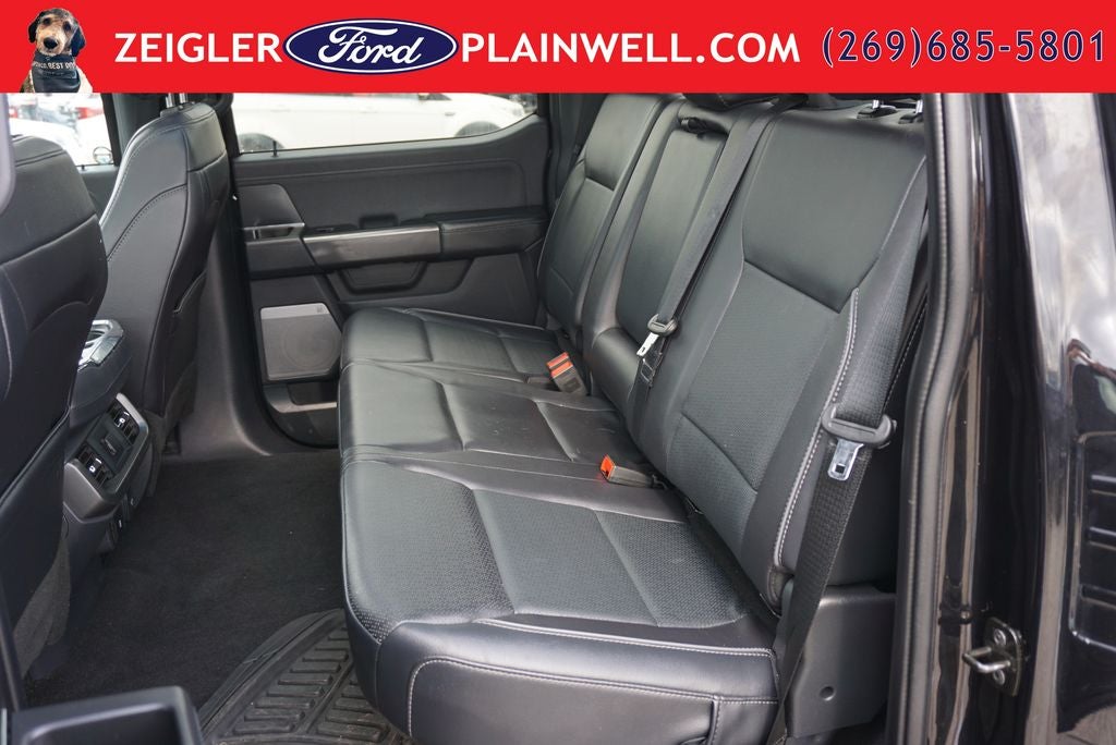 2024 Ford F-150 Lariat Hybrid Black Appearance Pkg Panoramic Roof Tow