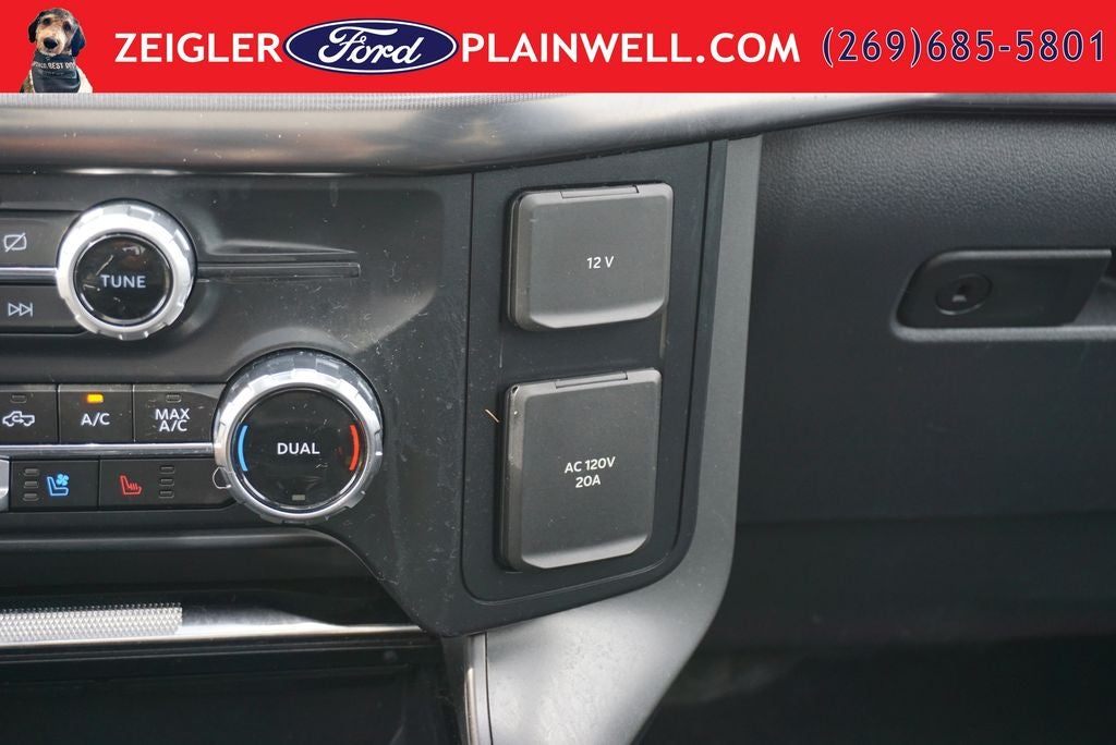2024 Ford F-150 Lariat Hybrid Black Appearance Pkg Panoramic Roof Tow