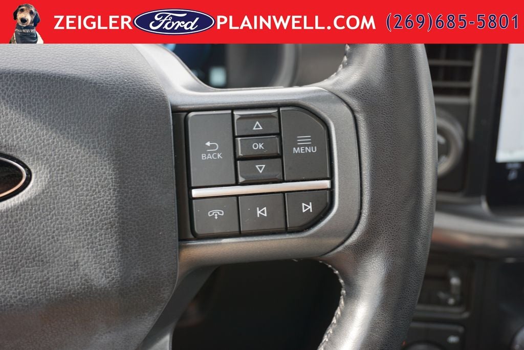 2024 Ford F-150 Lariat Hybrid Black Appearance Pkg Panoramic Roof Tow