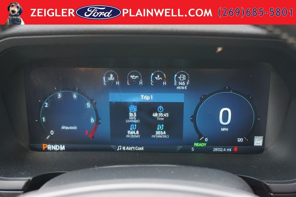 2024 Ford F-150 Lariat Hybrid Black Appearance Pkg Panoramic Roof Tow