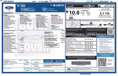 2024 Ford F-150 Lariat Hybrid Black Appearance Pkg Panoramic Roof Tow