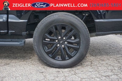 2024 Ford F-150 Lariat Hybrid Black Appearance Pkg Panoramic Roof Tow