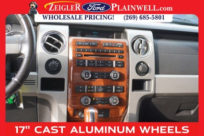 2010 Ford F-150 Lariat Ext Cab 4x4 V8 Heated & Cooled Seats Chrome Pkg T